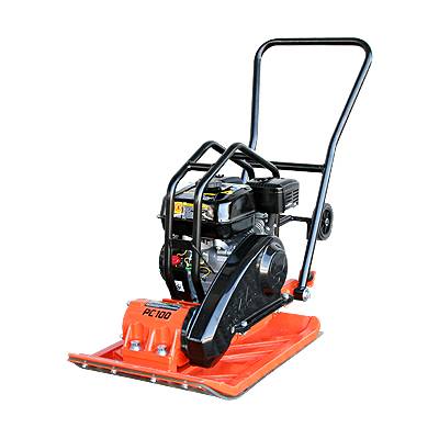 PC100-GX160GK  - Plate compactor with rubber plane